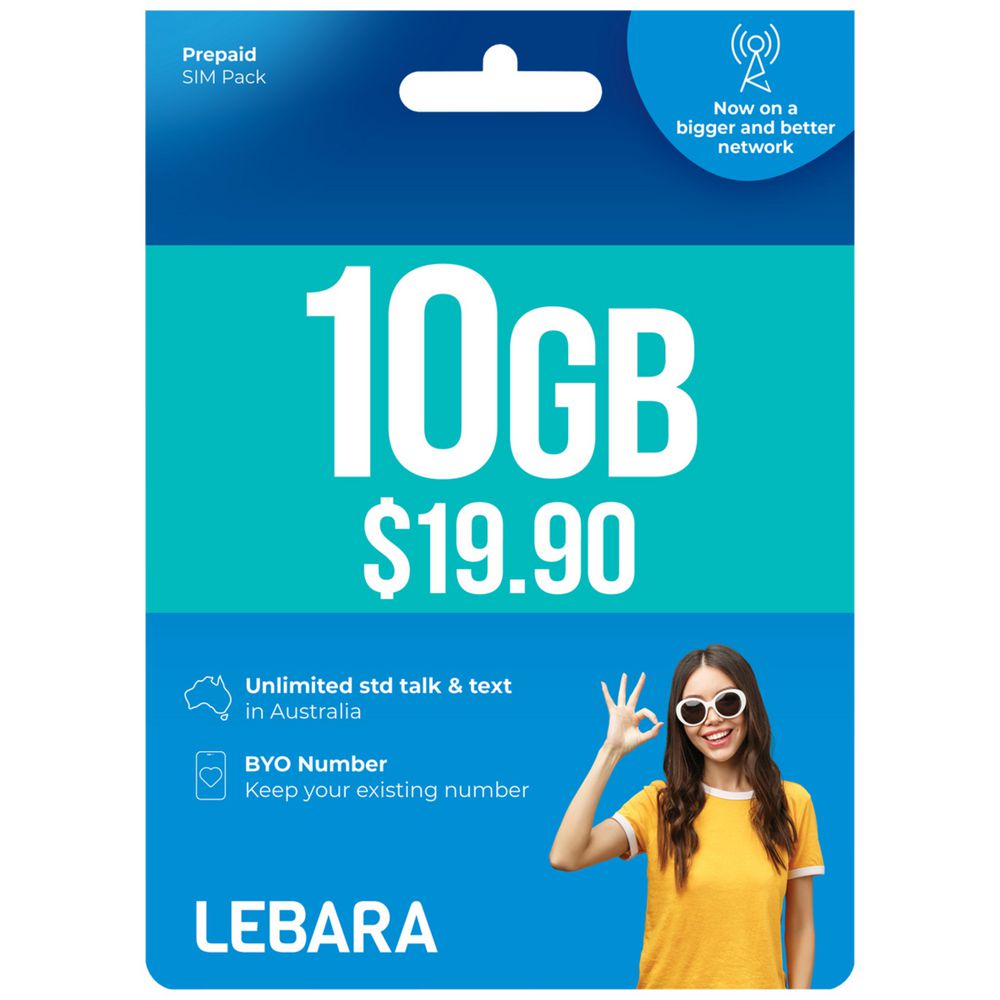 Optus Vodafone Telechoice Lebara Lyca Amaysim Prepaid Sim