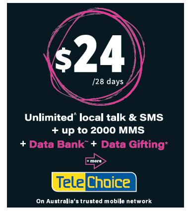 TeleChoice Prepaid SIM $24 Starter Pack