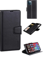 Load image into Gallery viewer, iPhone Hanman Leather Case with Card Holder
