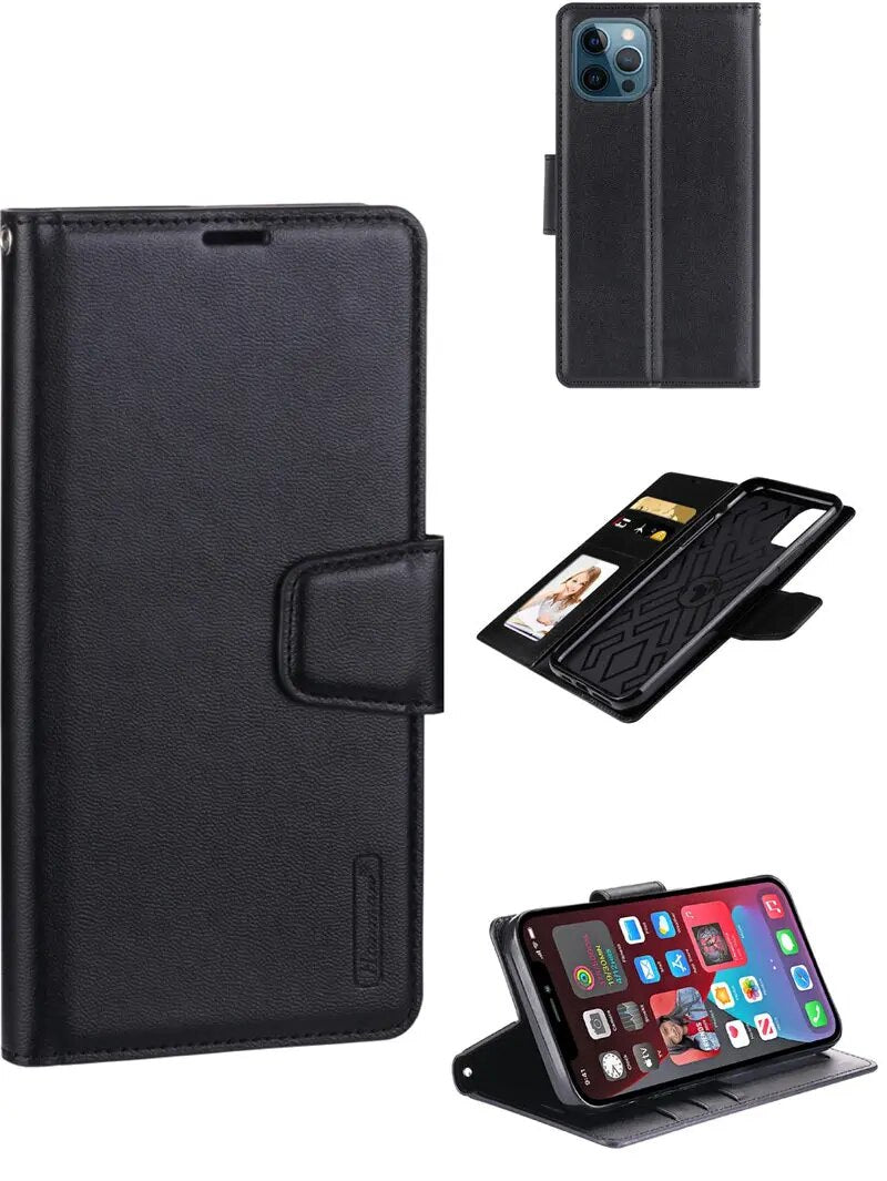 iPhone 17 Hanman Mill Leather Case with Card Holder