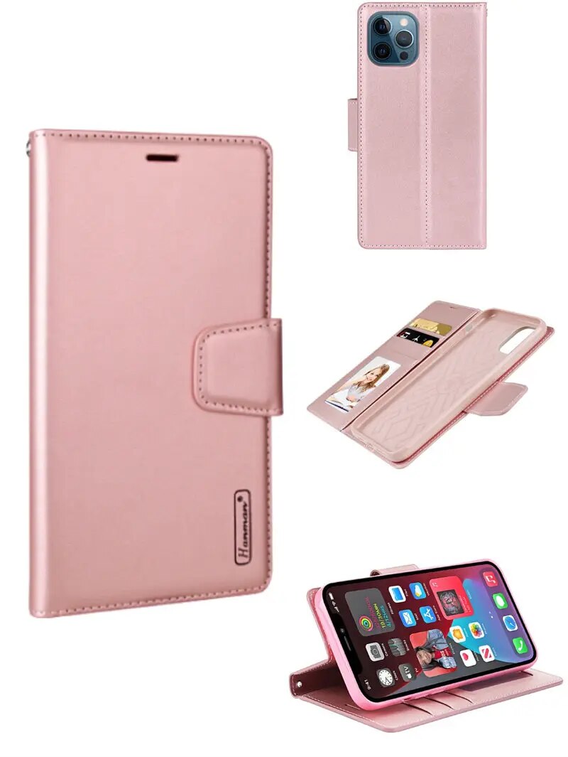 iPhone 17 Hanman Mill Leather Case with Card Holder