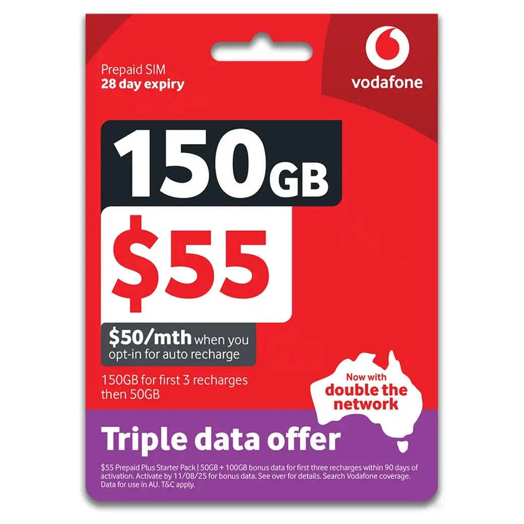 Optus Vodafone Telechoice Lebara Lyca Amaysim Prepaid Sim