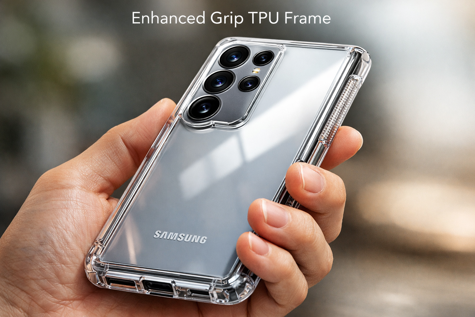Samsung Galaxy S26 BLACKTECH Hard Protective - Clear