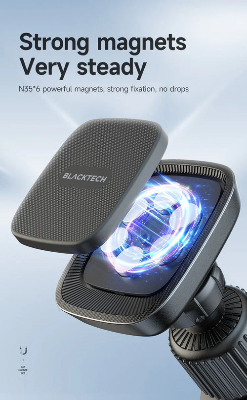 BLACKTECH BL-CH01 Super Magnetic 3 in 1 Car Phone Magnetic Holder Dashboard Windscreen Air Vent Mount
