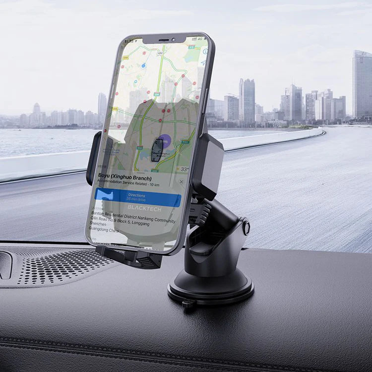 BLACKTECH BL-DCA2 2in1 Suction And Air Vent Clamp Car Holder