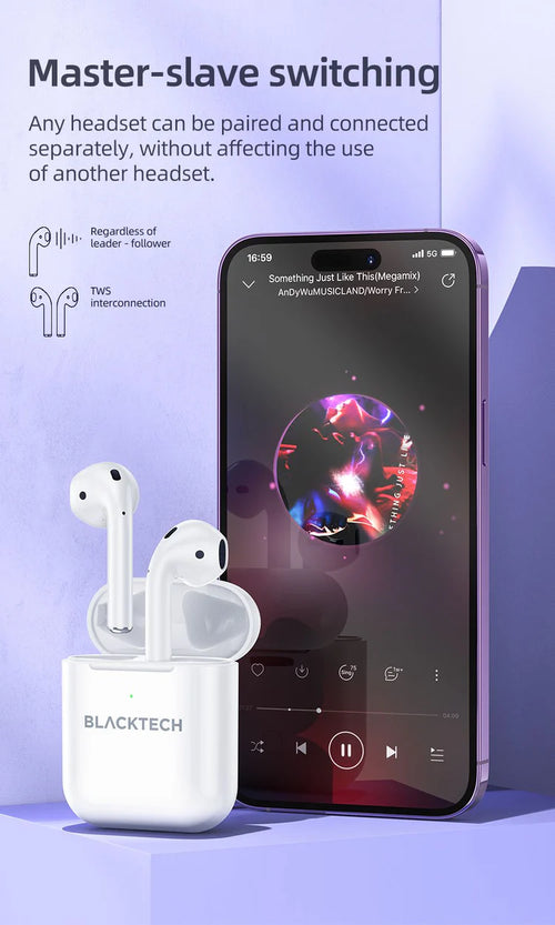 BLACKTECH BL-DES03 True Wireless Earphones