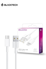 Load image into Gallery viewer, Blacktech Cable Charge Data Lighting Usb C Micro Type Durable Quick Sync
