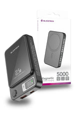 Load image into Gallery viewer, BLACKTECH BL-DB40 5000mAh 15W PD20W Magentic Digital Display Fast Wireless Charging Power Bank
