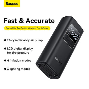 Baseus Super Mini Pro Series Wireless Car Inflator