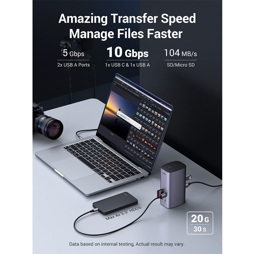 UGREEN CM555 USB-C Multifunction Docking Station Pro 12 in 1