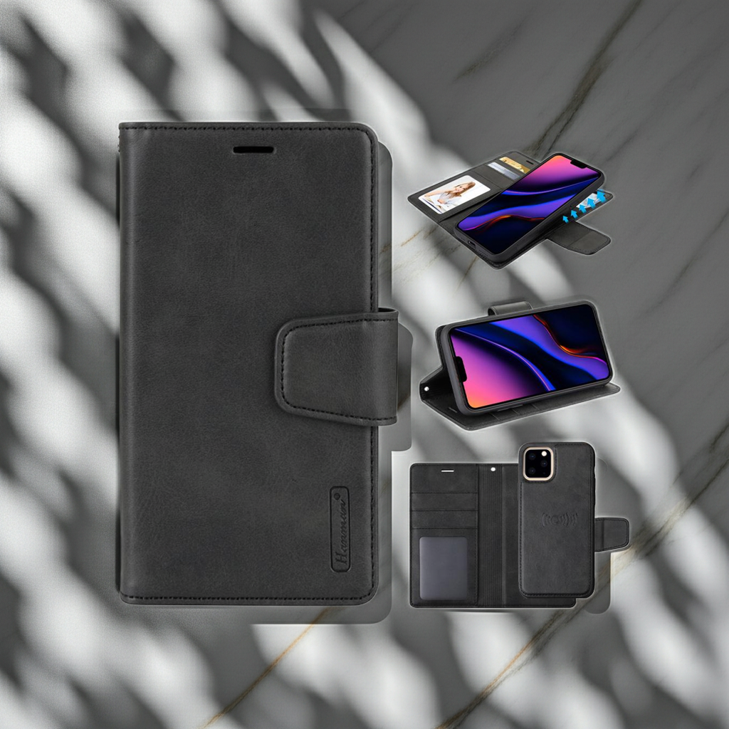 Samsung S26 Plus Hanman Detachable Leather Magnetic Wallet Case Cover