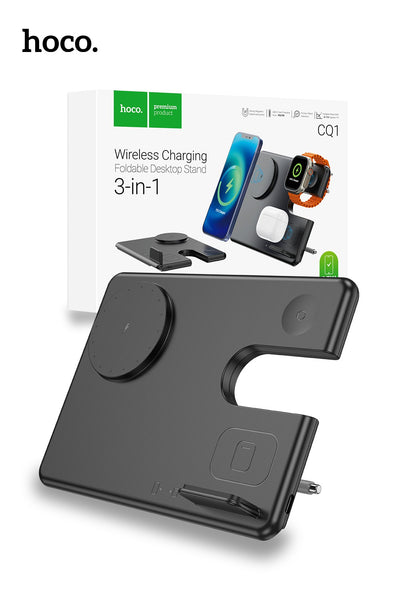 Hoco CQ1 15W Geek Folding in Magnetic Fast Wireless Charger