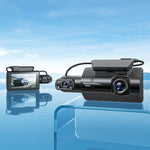 Load image into Gallery viewer, Hoco DI07 Max Dual Camera Driving Recorder Dash Camera (Wifi Version)
