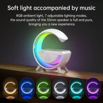 Load image into Gallery viewer, Hoco DS43 15W Wireless Charging Smart Ambient Light Speaker
