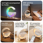 Load image into Gallery viewer, Hoco DS43 15W Wireless Charging Smart Ambient Light Speaker
