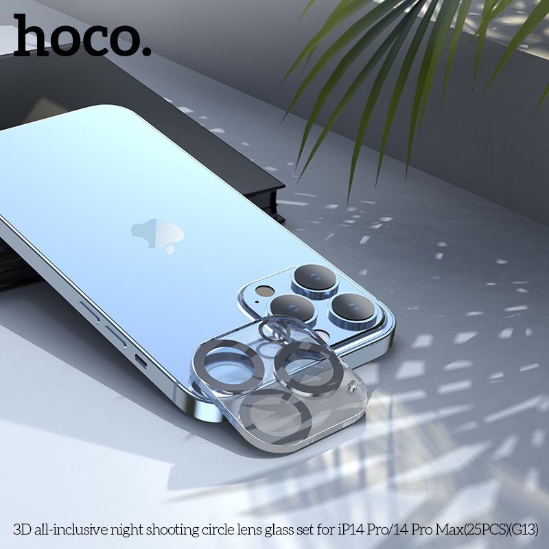 Hoco G13 iPhone Back Camera Lens Anti-Glare Tempered Glass