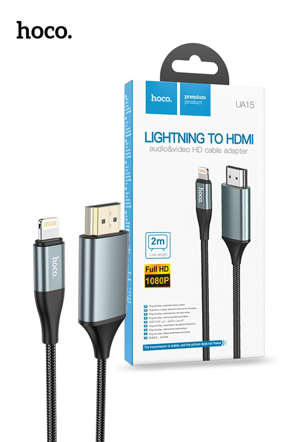 Hoco UA15 lighting To 4K HDMI