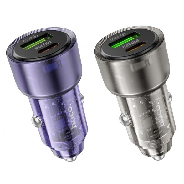 Hoco Z52 PD38W 1C1A Spacious Car Charger