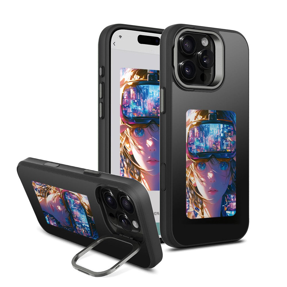 REDEFINE E-ink Display Customizable Image Case Magnetic Case for iPhone