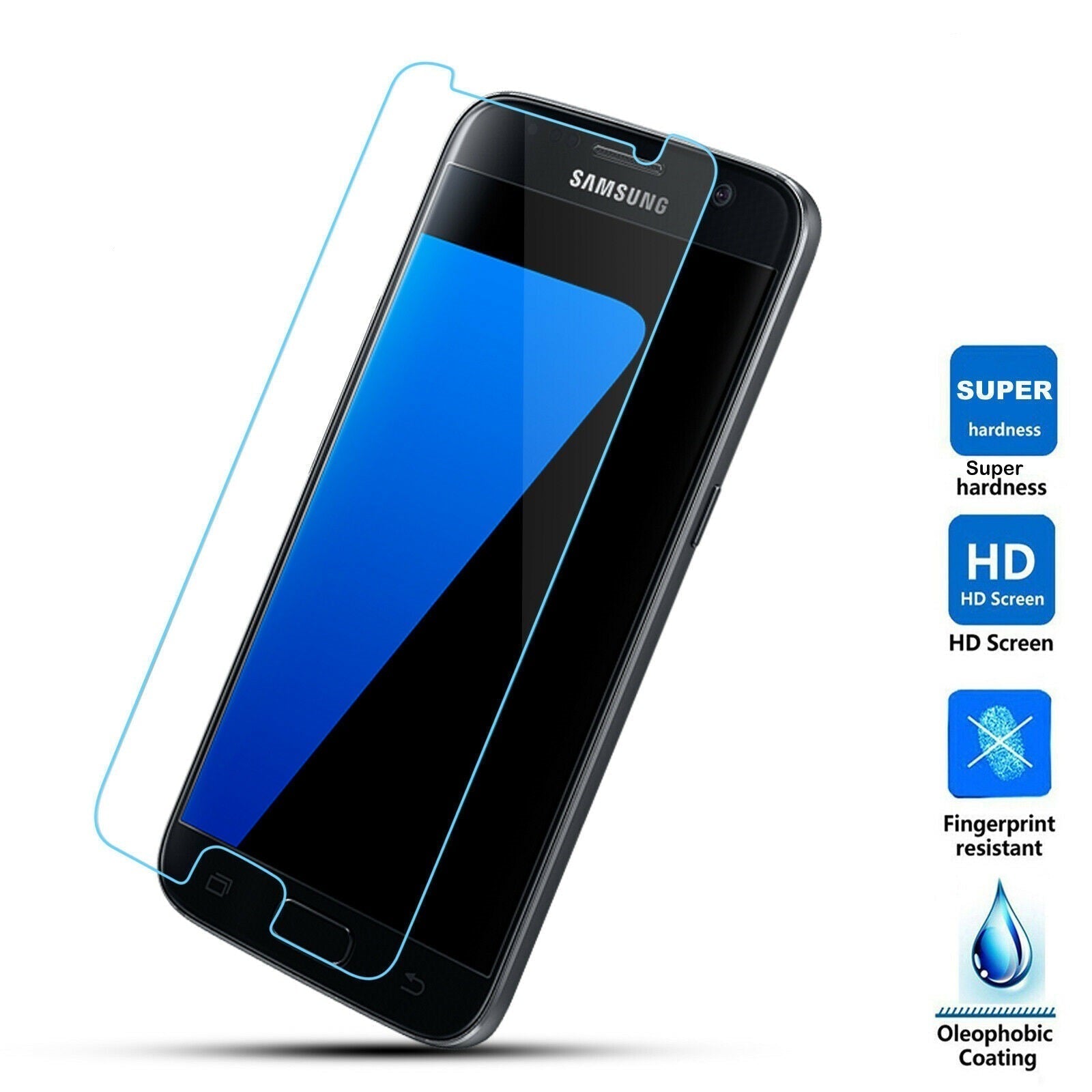 Samsung Anti-Scratch Tempered Glass Screen Protector - Samsung S Series