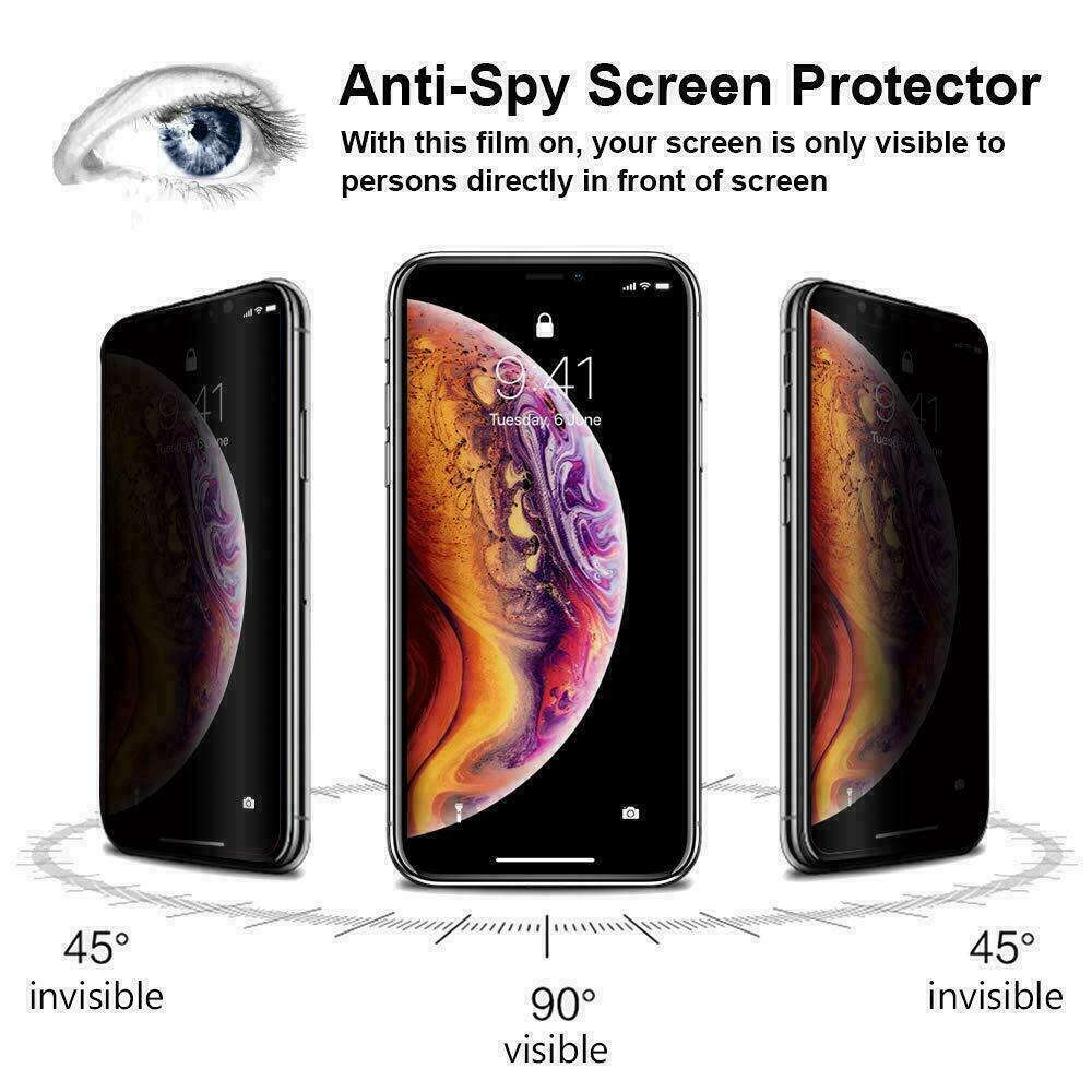 Hoco iPhone Privacy 9D Full Cover Tempered Glass