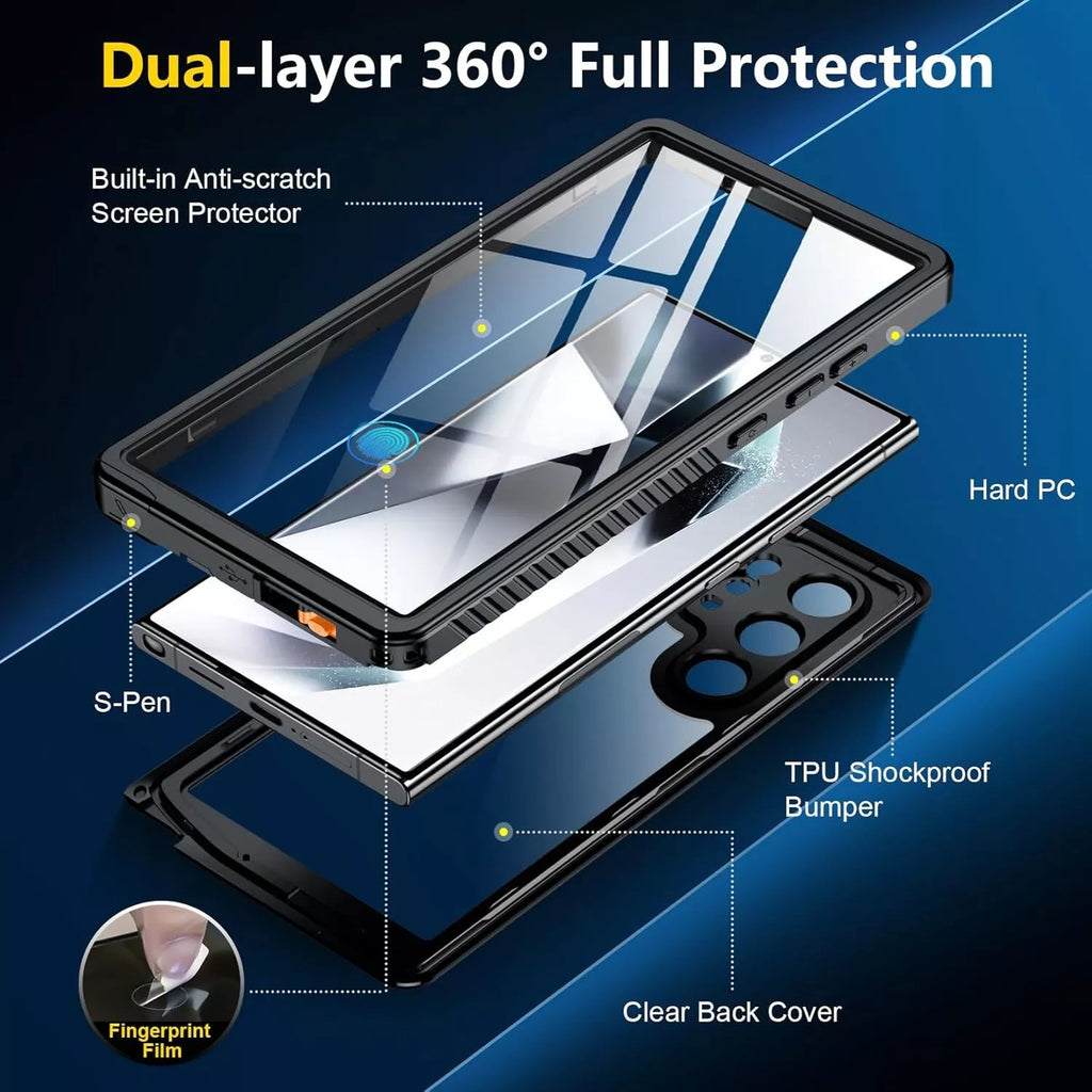 Samsung S24 Ultra Dirtproof Snowproof Dropproof Cover