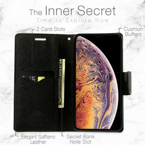 Samsung Galaxy S Series Mercury Goospery Card Fancy Diary Wallet