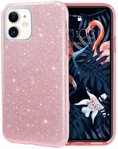 Samsung Galaxy S Series Ultra Slim 3 Layer Hybrid Back Cover Sparkle Shinning Protective Bumper Bling Glitter Case