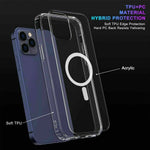 Load image into Gallery viewer, BLACKTECH iPhone Magsafe Compatible Clear Case

