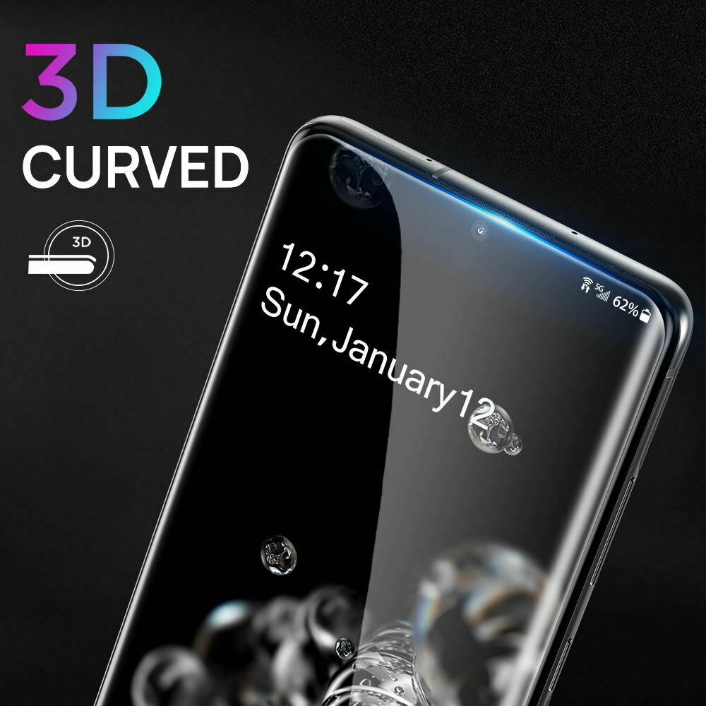 Premium Curved Tempered Glass UV Screen Protector for Samsung- 100% Original Touch Sensitive