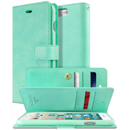 iPhone 17 Mercury Goospery Mansoor Diary Flip Case Wallet Cover