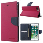 Load image into Gallery viewer, Samsung Galaxy S Series Mercury Goospery Card Fancy Diary Wallet
