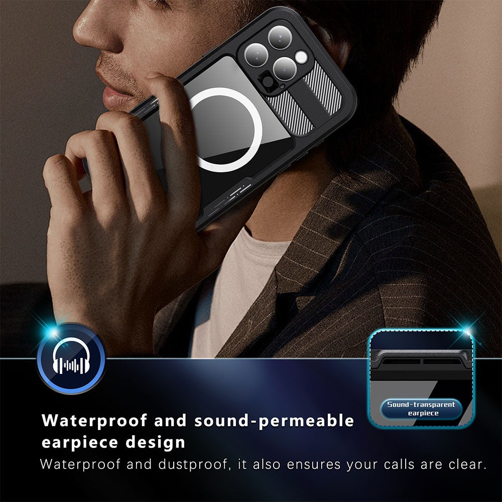 iPhone 17 Pro Waterproof Case Dirtproof Snowproof Dropproof Cover
