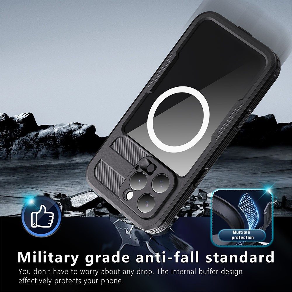 iPhone 17 Pro Waterproof Case Dirtproof Snowproof Dropproof Cover
