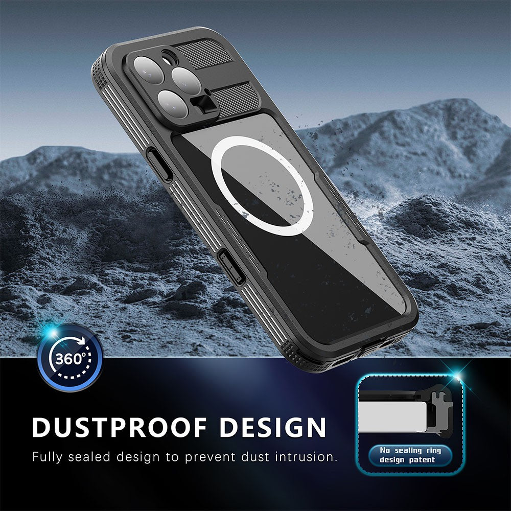 iPhone 17 Pro Waterproof Case Dirtproof Snowproof Dropproof Cover
