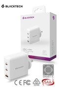 BLACKTECH 2C1A 120W PD QC Adapter With Smart IC