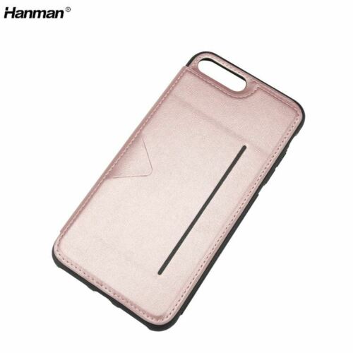 Samsung Shockproof Luxury Leather Multi Card Slot Holder Hanman Back Case