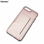 Load image into Gallery viewer, Samsung Shockproof Luxury Leather Multi Card Slot Holder Hanman Back Case
