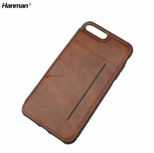 Samsung Shockproof Luxury Leather Multi Card Slot Holder Hanman Back Case