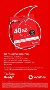 Vodafone 5G Prepaid Plus Starter Pack