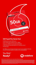 Load image into Gallery viewer, Vodafone 5G Prepaid Plus Starter Pack
