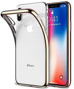 Load image into Gallery viewer, Pack of 2 - iPhone Ultra-Thin Soft TPU Gel Clear Bumper Back Case Side Colour
