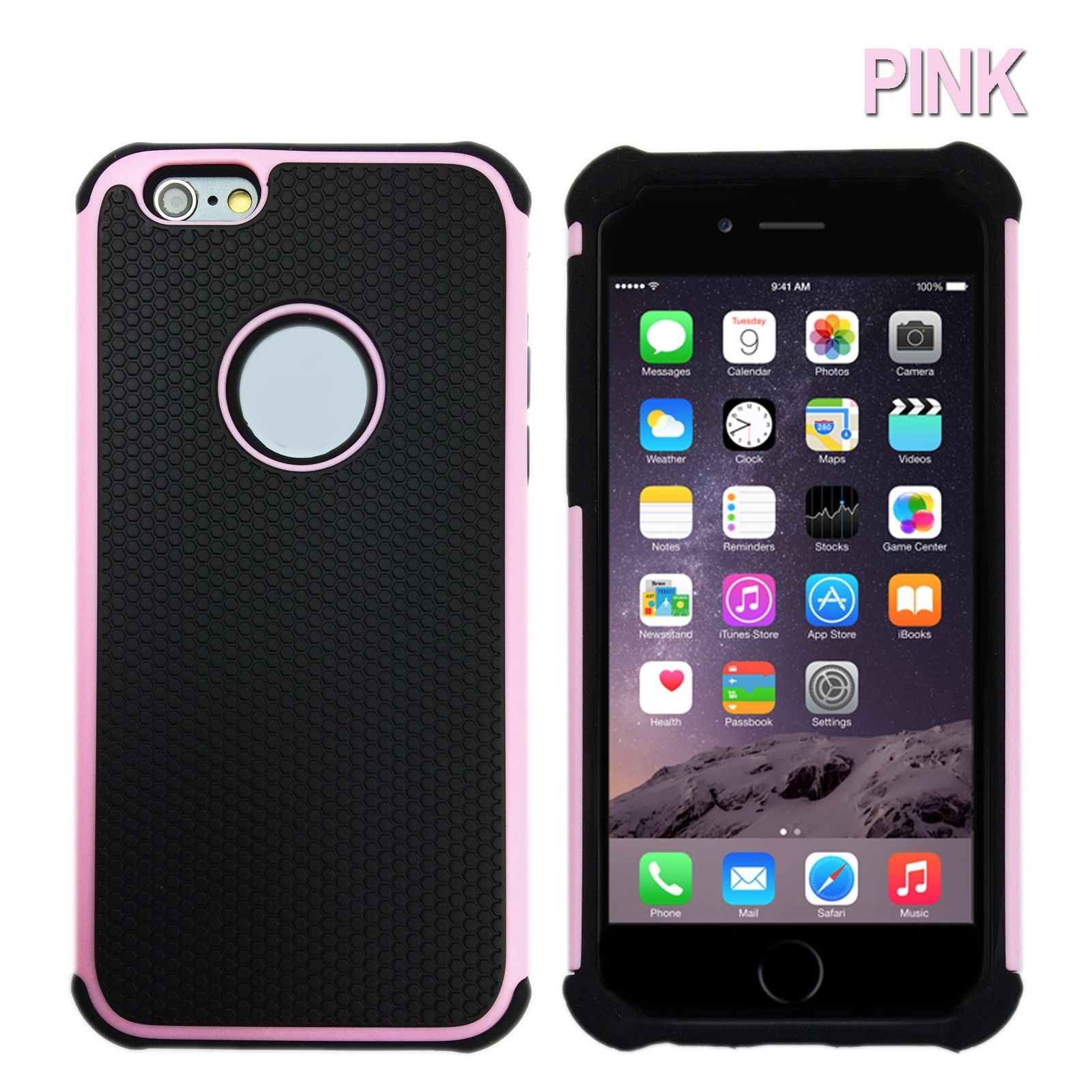iPhone Shock Proof Tough Hard Armor Heavy Duty Case Cover