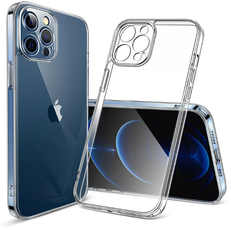 iPhone Hybrid Transparent Case With Camera Protection