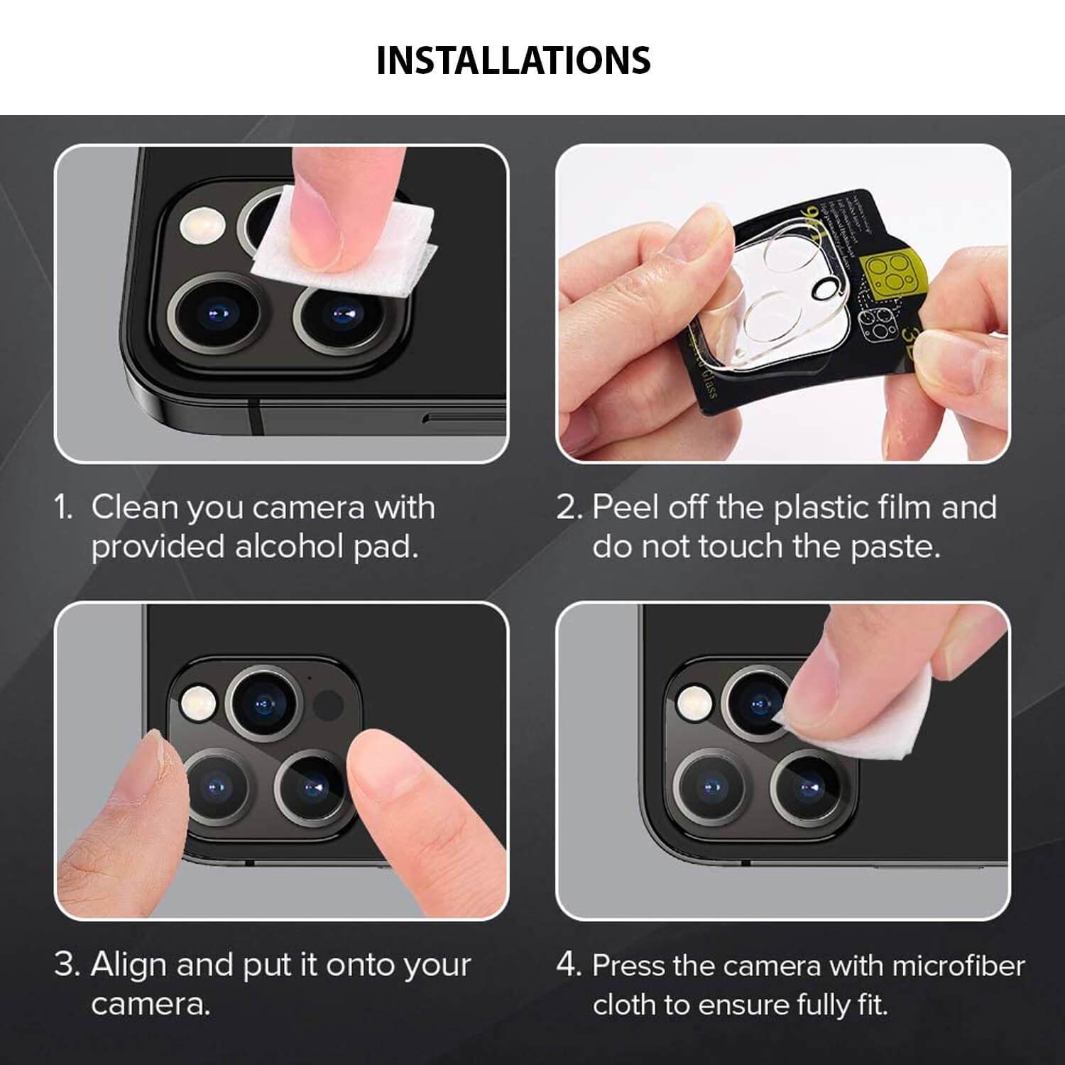 Samsung Rear Camera Protector Tempered Glass