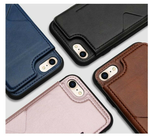 Load image into Gallery viewer, iPhone Shockproof Luxury Leather Multi Card Slot Holder Hanman Back Case
