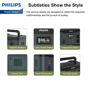 Philips Outdoor High Power 300W/600W/1000W Mobile Power Supply