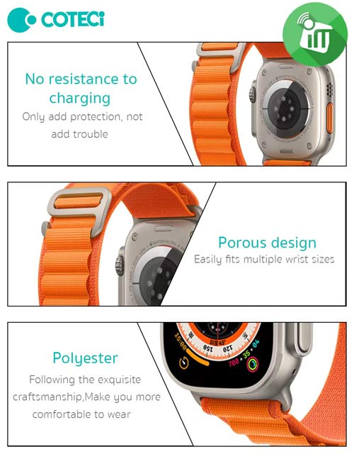 Alpine Loop Watch Band For Apple iWatch 42/44/45/49 MM