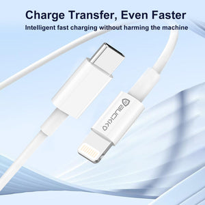 Buckko USB-C To Lightning PD Fast Charging Cable 100cm