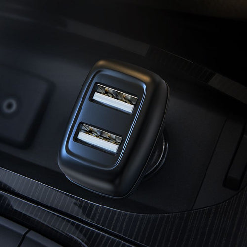 Hoco Z36 Fast Charging Dual USB-A Car Charger